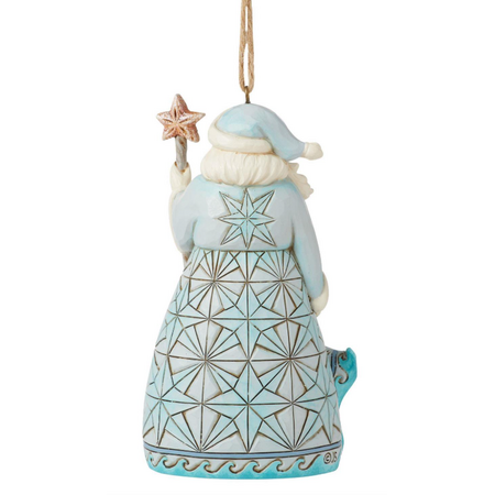 Jim Shore Jim Shore Santa with Starfish Cane Ornament