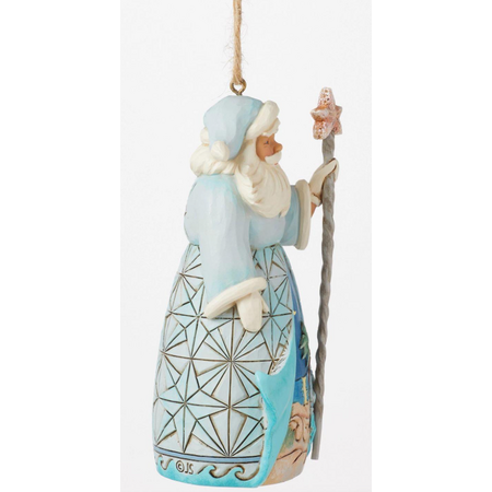 Jim Shore Jim Shore Santa with Starfish Cane Ornament