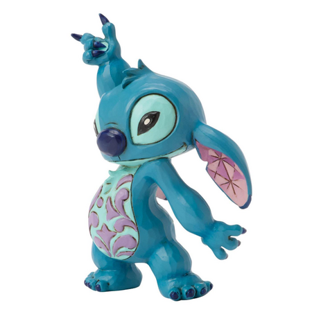 Jim Shore Jim Shore Stitch Dancing Mini Figurine