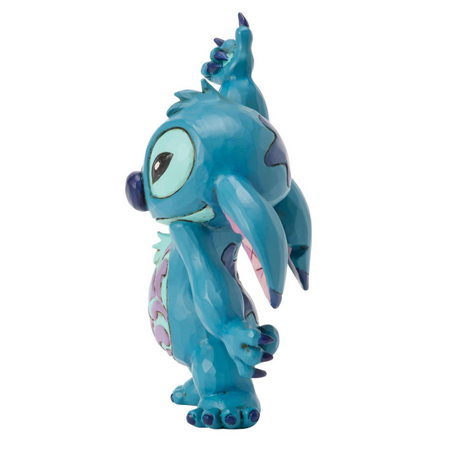 Jim Shore Jim Shore Stitch Dancing Mini Figurine