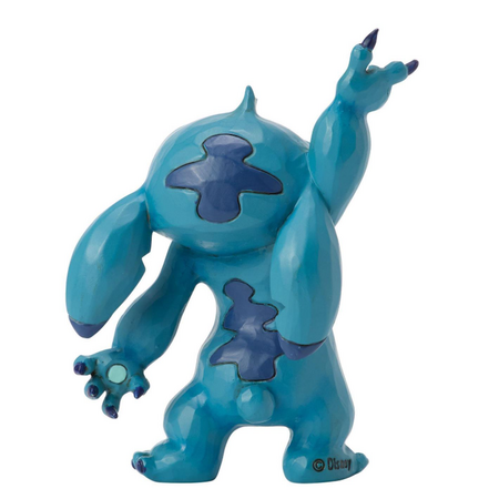 Jim Shore Jim Shore Stitch Dancing Mini Figurine