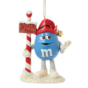 Jim Shore Jim Shore M&M Blue Character Elf Ornament
