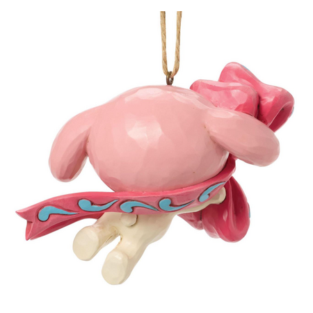 Jim Shore Jim Shore Hello Kitty My Melody Pink Bow Hanging Ornament