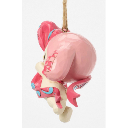 Jim Shore Jim Shore Hello Kitty My Melody Pink Bow Hanging Ornament