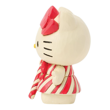 Jim Shore Jim Shore Hello Kitty Candy Cane Mini Figurine