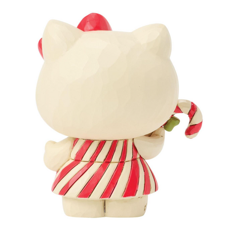 Jim Shore Jim Shore Hello Kitty Candy Cane Mini Figurine