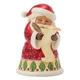 Jim Shore Jim Shore Santa with List Mini Figurine