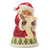 Jim Shore Jim Shore Santa with List Mini Figurine