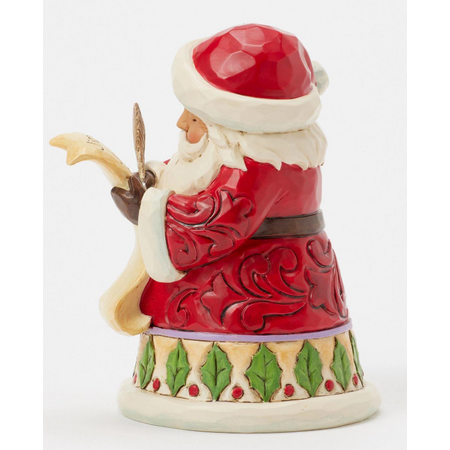 Jim Shore Jim Shore Santa with List Mini Figurine