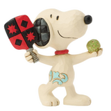 Jim Shore Jim Shore Snoopy Playing Pickleball Mini Figurine
