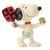 Jim Shore Jim Shore Snoopy Playing Pickleball Mini Figurine