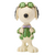 Jim Shore Jim Shore Snoopy Shamrock Glasses Mini Figurine
