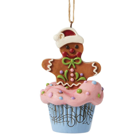 Jim Shore Jim Shore Gingerbread Cupcake Ornament