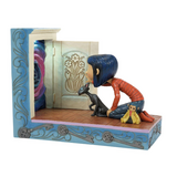 Jim Shore Jim Shore Coraline Kneeling Down Door LED Figurine