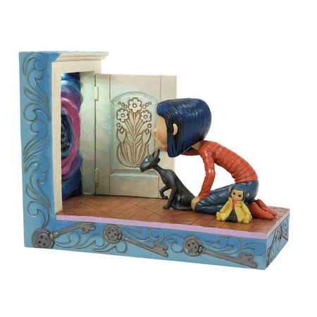 Jim Shore Jim Shore Coraline Kneeling Down Door LED Figurine