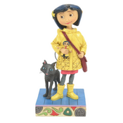 Jim Shore Jim Shore Coraline in Yellow Raincoat Figurine