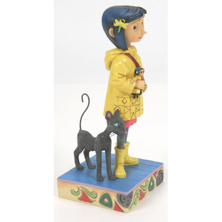 Jim Shore Jim Shore Coraline in Yellow Raincoat Figurine