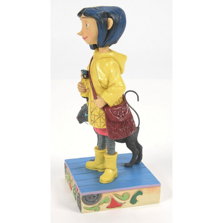 Jim Shore Jim Shore Coraline in Yellow Raincoat Figurine
