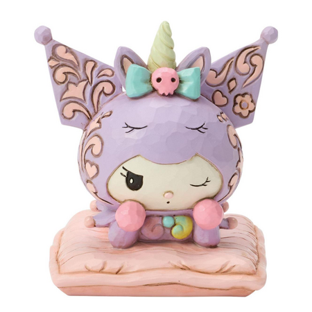Jim Shore Jim Shore Hello Kitty Kuromi Unicorn Figurine