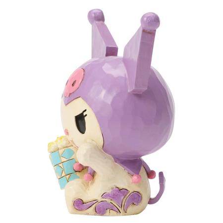 Jim Shore Jim Shore Hello Kitty Kuromi Popcorn Mini Figurine