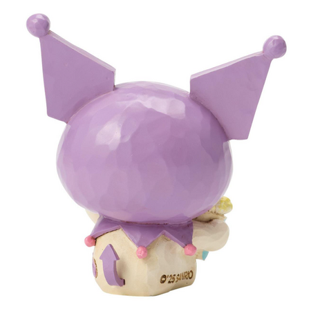 Jim Shore Jim Shore Hello Kitty Kuromi Popcorn Mini Figurine
