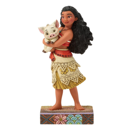 Jim Shore Jim Shore Disney Moana Holding Pua Figurine