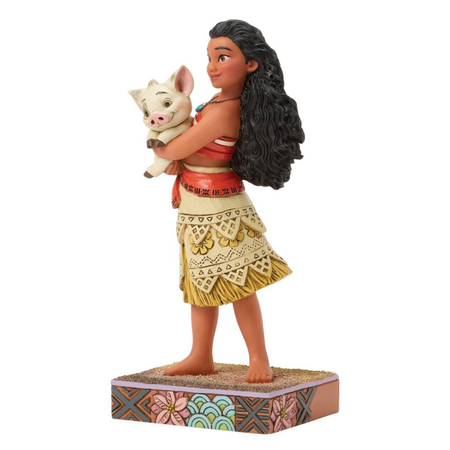 Jim Shore Jim Shore Disney Moana Holding Pua Figurine