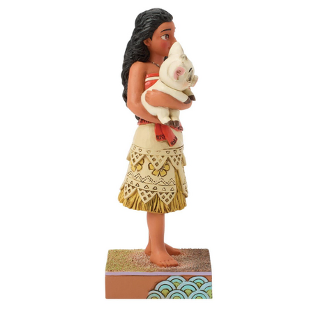 Jim Shore Jim Shore Disney Moana Holding Pua Figurine