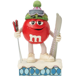 Jim Shore Jim Shore M&M Red Character with Skis Figurine