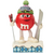 Jim Shore Jim Shore M&M Red Character with Skis Figurine