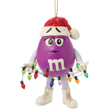 Jim Shore Jim Shore M&M Purple Character Ornament