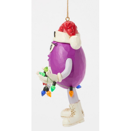 Jim Shore Jim Shore M&M Purple Character Ornament