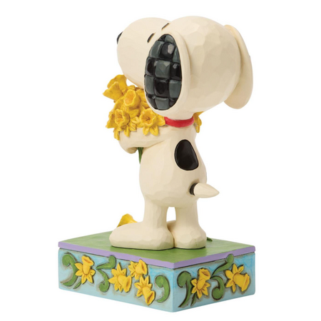 Jim Shore Jim Shore Snoopy with Daffodil Figurine