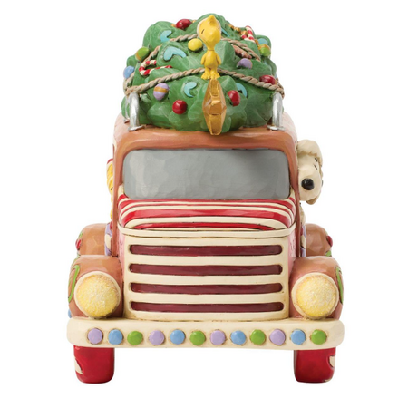 Jim Shore Jim Shore Peanuts Gingerbread Van Figurine