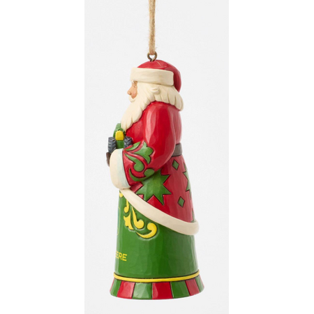 Jim Shore Jim Shore Santa John Deere Tractor Ornament