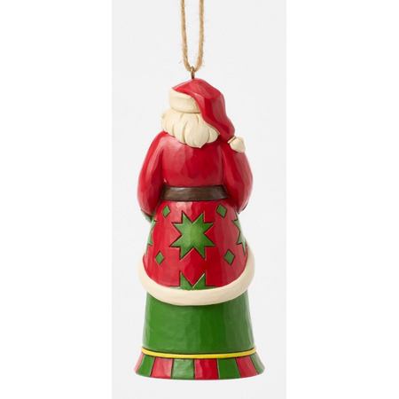 Jim Shore Jim Shore Santa John Deere Tractor Ornament