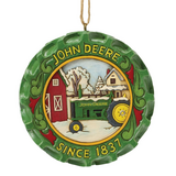 Jim Shore Jim Shore John Deere Tractor Tire with Scene Ornament