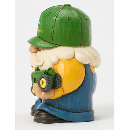 Jim Shore Jim Shore Gnome Holding John Deere Tractor Figurine