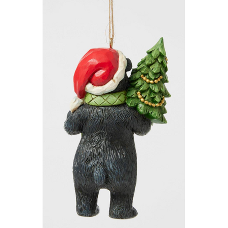 Jim Shore Jim Shore Lodge Black Bear Hanging Ornament