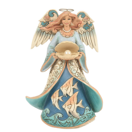 Jim Shore Jim Shore Angel Holding Shell Figurine