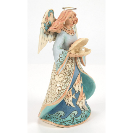 Jim Shore Jim Shore Angel Holding Shell Figurine