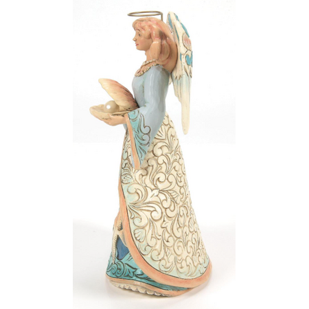 Jim Shore Jim Shore Angel Holding Shell Figurine