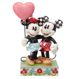 Jim Shore Jim Shore Mickey & Minnie Heart Balloon Figurine