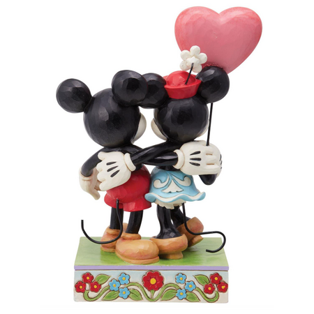 Jim Shore Jim Shore Mickey & Minnie Heart Balloon Figurine