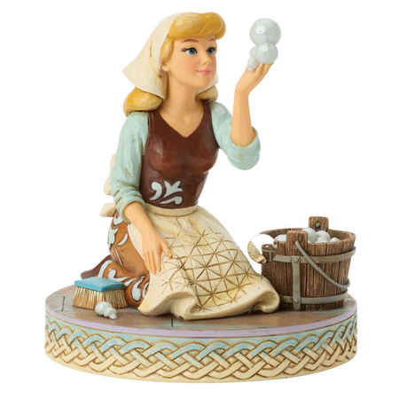 Jim Shore Jim Shore Cinderella Bubbles Figurine