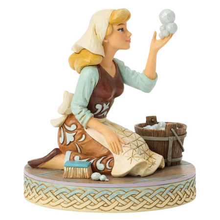 Jim Shore Jim Shore Cinderella Bubbles Figurine