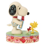 Jim Shore Jim Shore Snoopy and Woodstock with Gifts Figurine