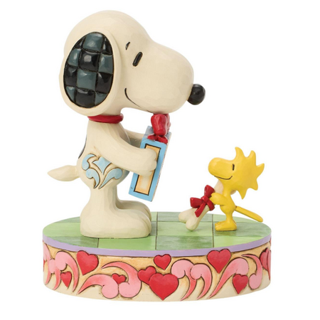 Jim Shore Jim Shore Snoopy and Woodstock with Gifts Figurine