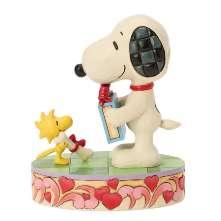 Jim Shore Jim Shore Snoopy and Woodstock with Gifts Figurine