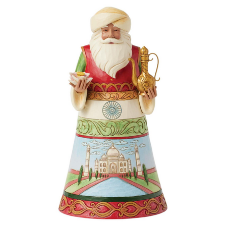 Jim Shore Jim Shore Santa Around The World India Figurine